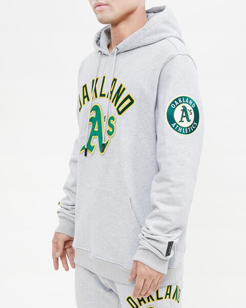 Pro Standard Oakland Athletics Stacked Logo Hoody product image 2, provided for visual reference and product detail review