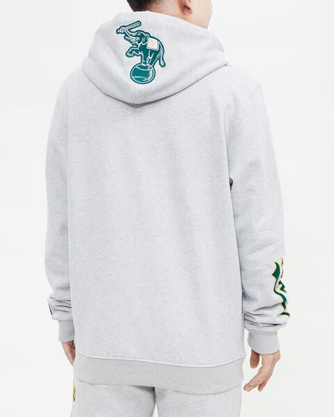 Pro Standard Oakland Athletics Stacked Logo Hoody product image 4, provided for visual reference and product detail review