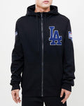 Pro Standard Los Angeles Dodgers Logo Zipper Hoody product image 1, provided for visual reference and product detail review