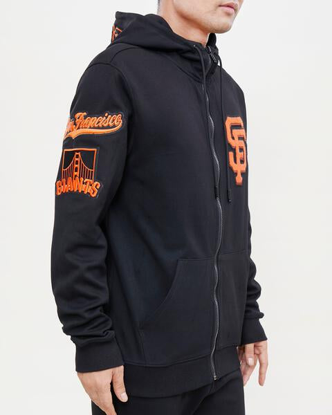 Pro Standard San Francisco Giants Logo Zipper Hoody product image 2, provided for visual reference and product detail review