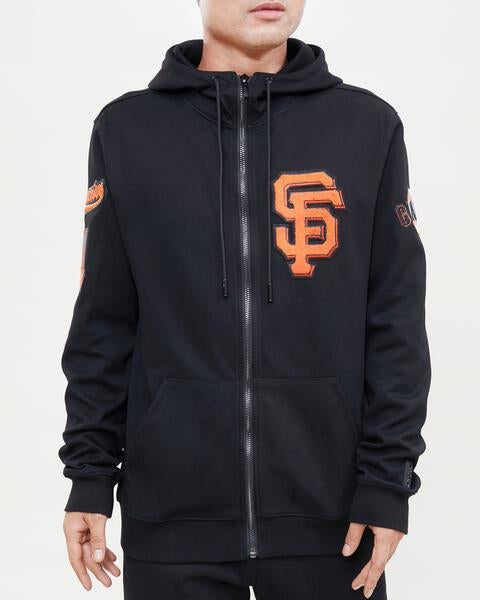 Pro Standard San Francisco Giants Logo Zipper Hoody product image 1, provided for visual reference and product detail review