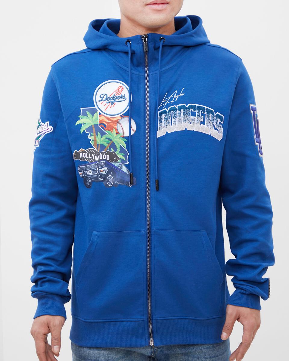 Los Angeles Dodgers Home Town Dk Fz Hoodie product image 1, provided for visual reference and product detail review