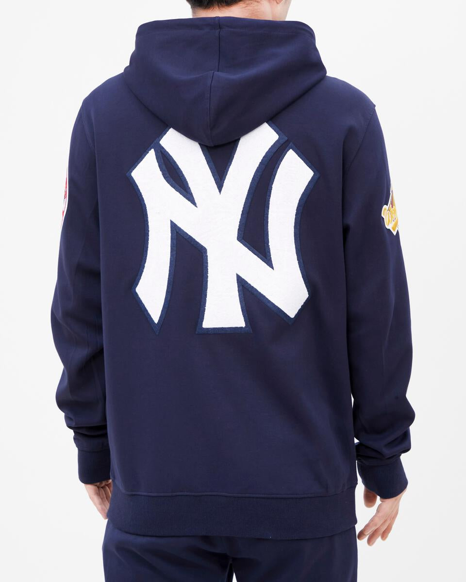 New York Yankees Home Town Logo Zipper Hoodie product image 2, provided for visual reference and product detail review
