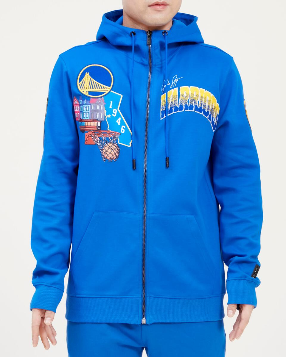 Golden State Warriors Home Town Dk Fz Hoodie product image 1, provided for visual reference and product detail review