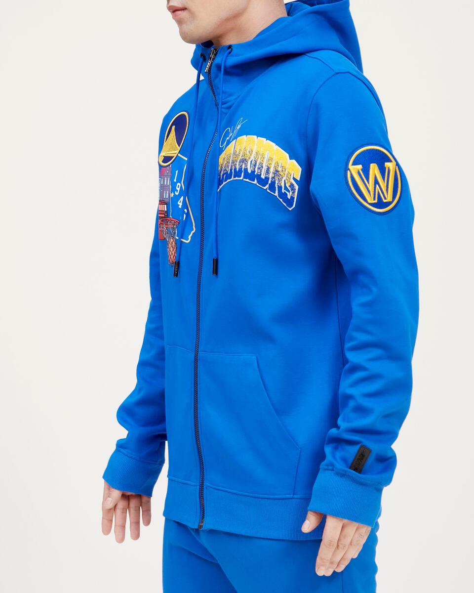 Golden State Warriors Home Town Dk Fz Hoodie product image 4, provided for visual reference and product detail review
