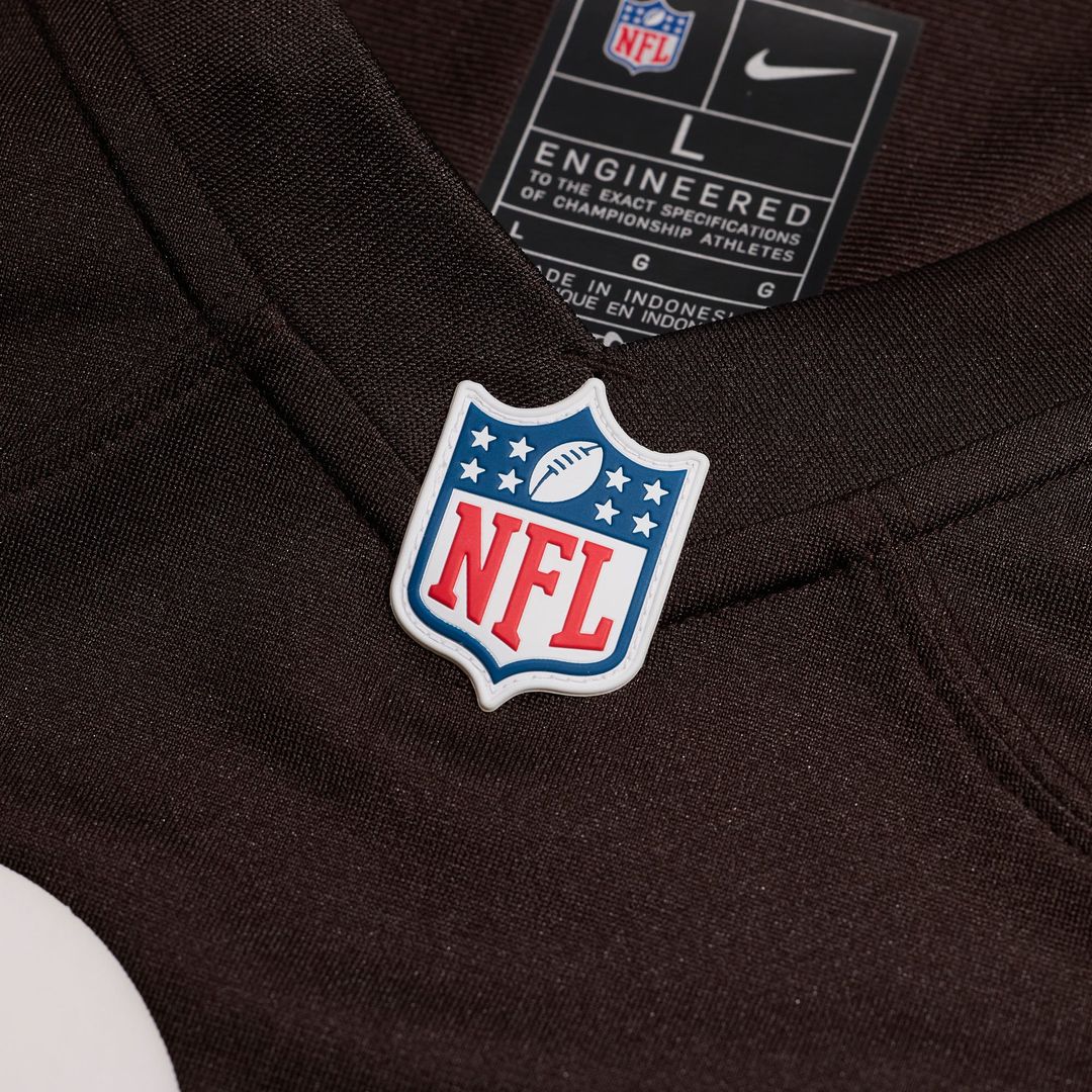Cleveland Browns Mohamoud Diabate Nike Brown Game Jersey product image 4