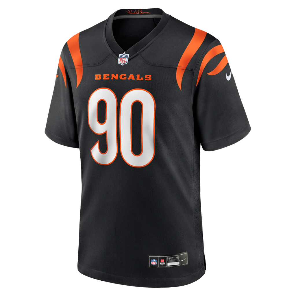 Cincinnati Bengals Owen Carney Nike Black Home Game Jersey product image 2