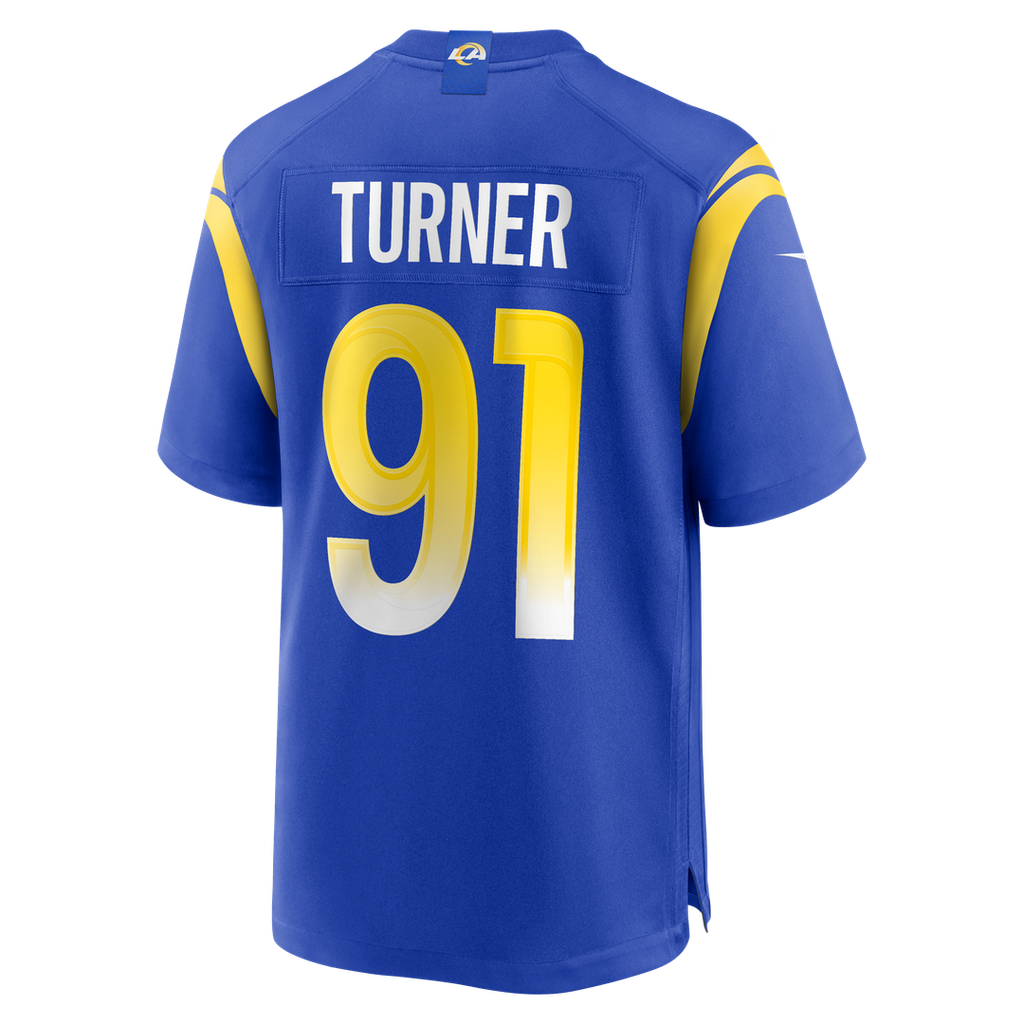 Los Angeles Rams Kobie Turner Nike Royal Home Game Jersey product image 3