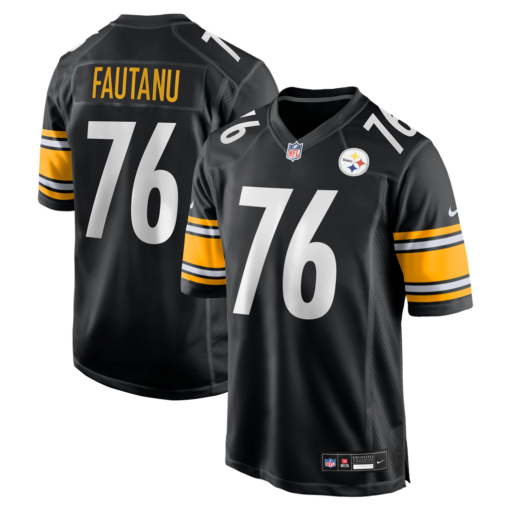 Pittsburgh Steelers Troy Fautanu Nike Black Game Jersey product image 1