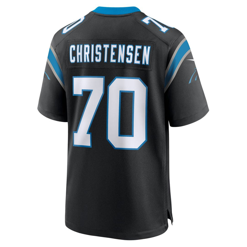 Carolina Panthers Brady Christensen Nike Black Game Jersey product image 3
