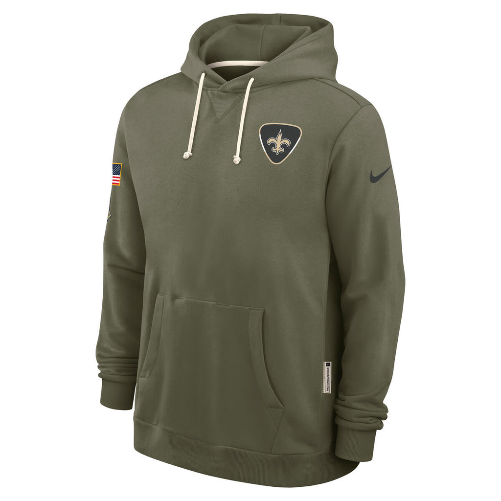 New Orleans Saints Nike Men 2025 Salute To Service Sideline Hoodie product image 2, provided for visual reference and