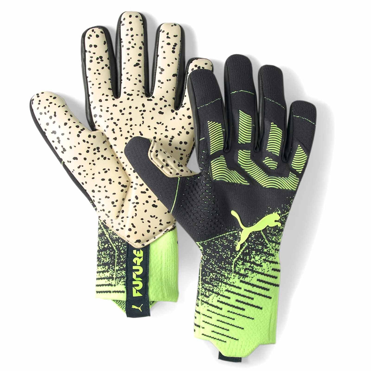 PUMA Future Grip 1 NC Goalkeeper Gloves - Fizzy Light-Parisian Night product image 2, provided for visual reference and