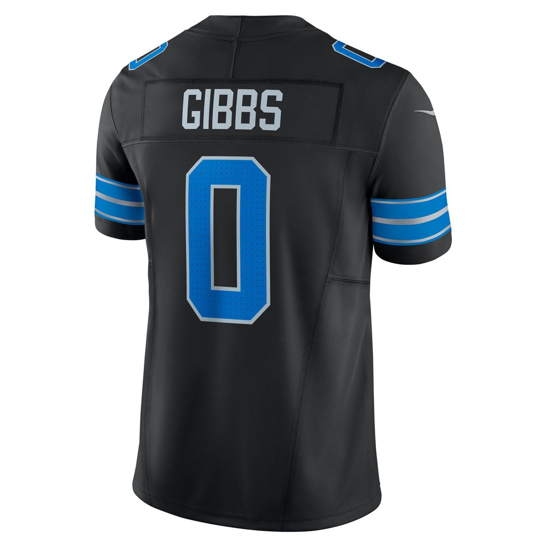 Detroit Lions Jahmyr Gibbs Nike Black 2nd Alternate Vapor product image 3