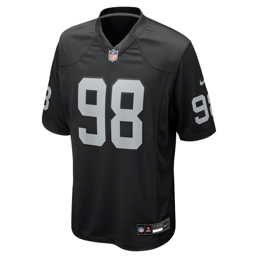 Las Vegas Raiders Maxx Crosby Nike Black Game Jersey product image 10
