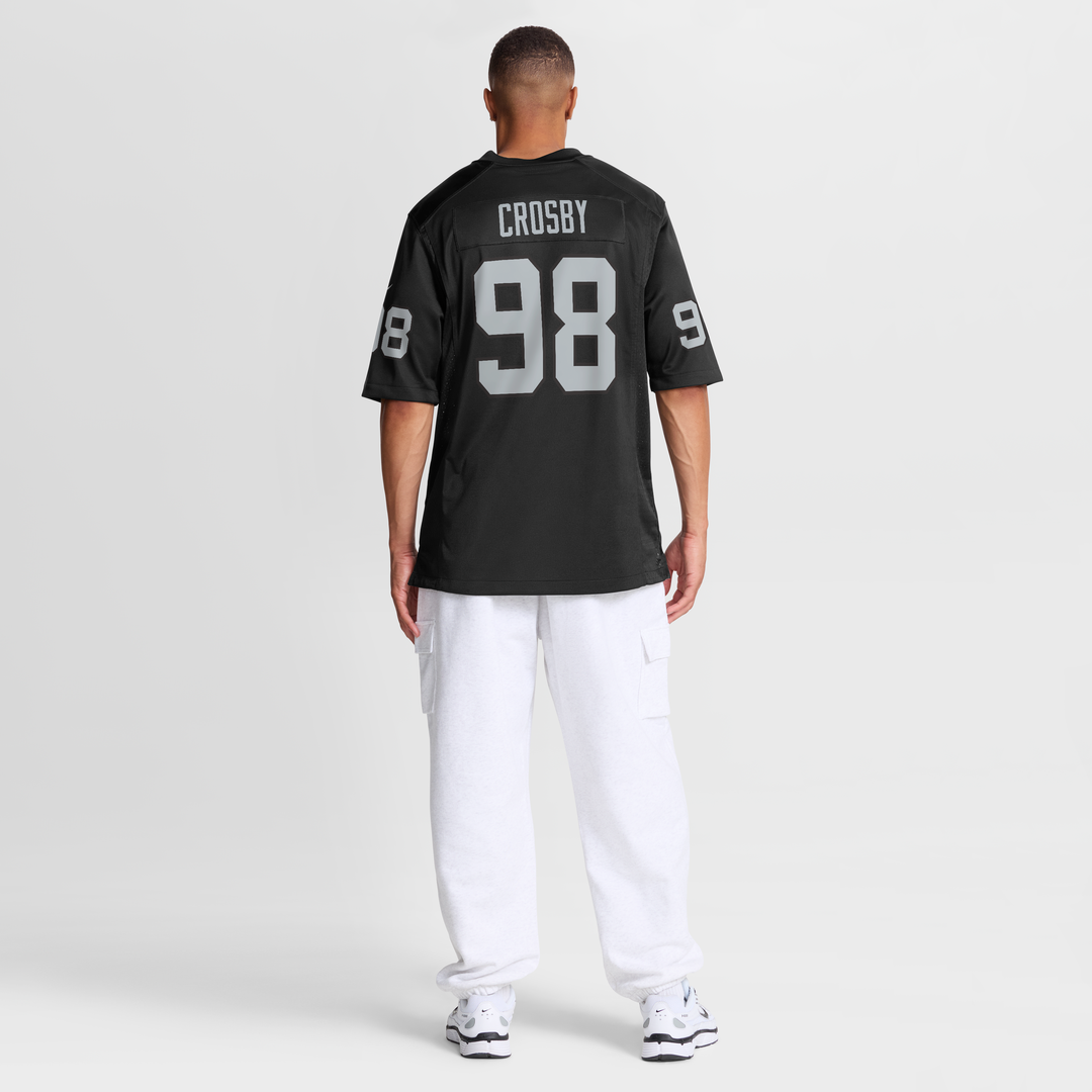 Las Vegas Raiders Maxx Crosby Nike Black Game Jersey product image 16
