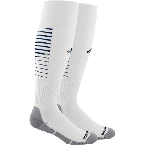 Adidas Team Speed II Socks White product image 2, provided for visual reference and product detail review