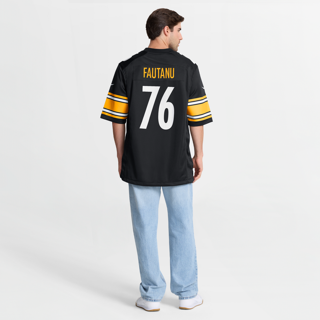 Pittsburgh Steelers Troy Fautanu Nike Black Game Jersey product image 8