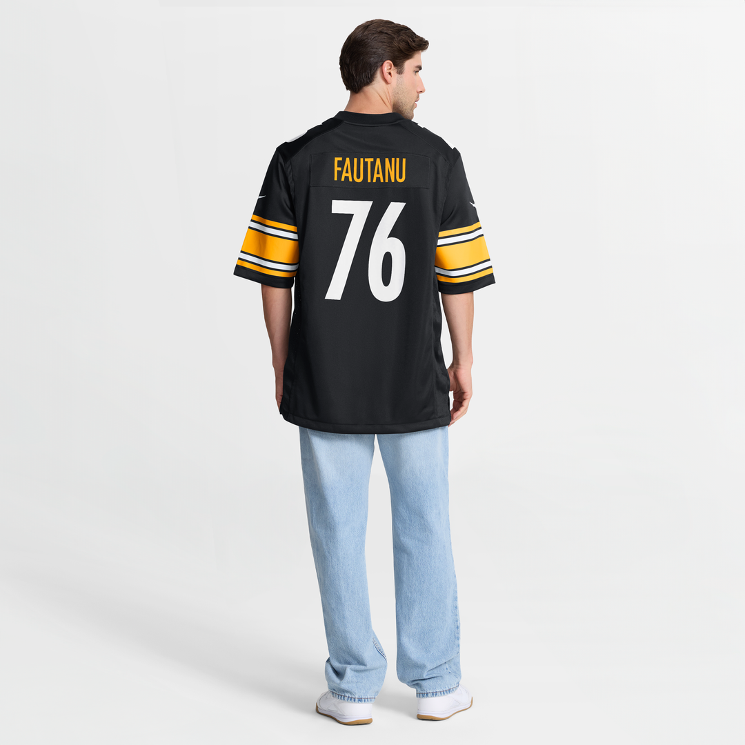 Pittsburgh Steelers Troy Fautanu Nike Black Game Jersey product image 8