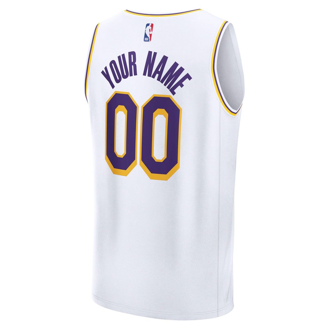 Los Angeles Lakers Fanatics Youth Fast Break Custom Replica product image 3