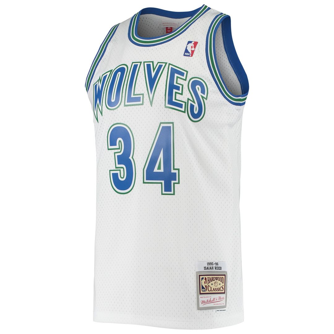 Minnesota Timberwolves Isaiah Rider Mitchell & Ness 1995/96 product image 2