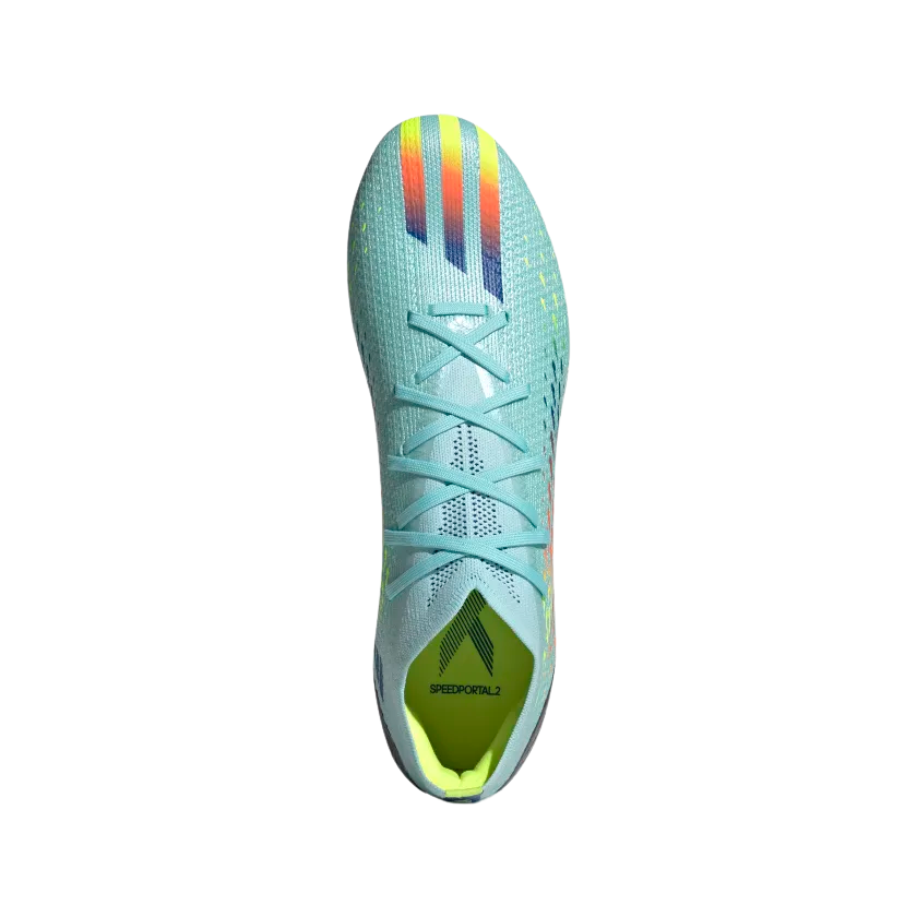 ADIDAS X SPEEDPORTAL.2-Clear Aqua / Solar Red / Power Blue product image 4, provided for visual reference and product detail