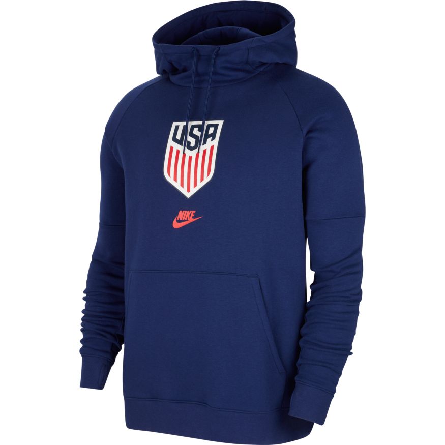 Nike U.S. Men Fleece Pullover Hoodie product image 2, provided for visual reference and product detail review