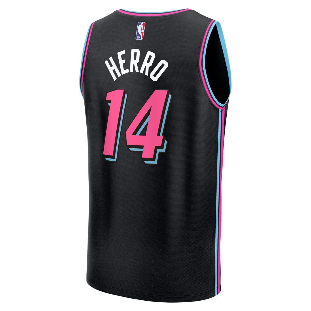Miami Heat Tyler Herro Fanatics 2025/26 City Edition Fast product image 3