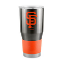 San Francisco Giants 30oz. Ultra Travel Tumbler-Black/Orange product image 1, provided for visual reference and product
