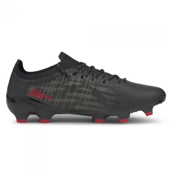 Puma Ultra 1.3 Fg/Ag-Black/Sunblaze/Asphalt product image 3, provided for visual reference and product detail review