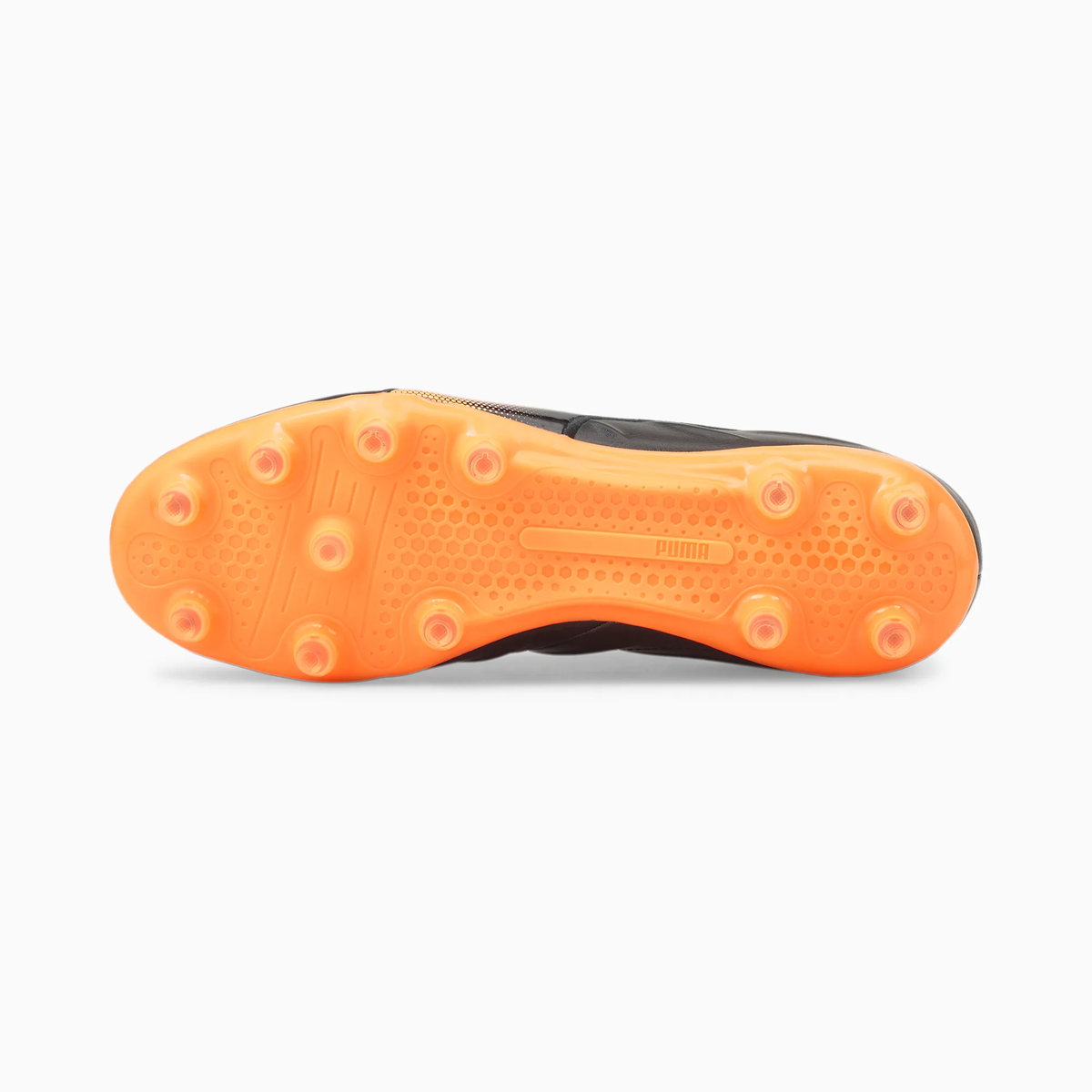 Puma King Pro FG-Black/Neon Citrus product image 3, provided for visual reference and product detail review