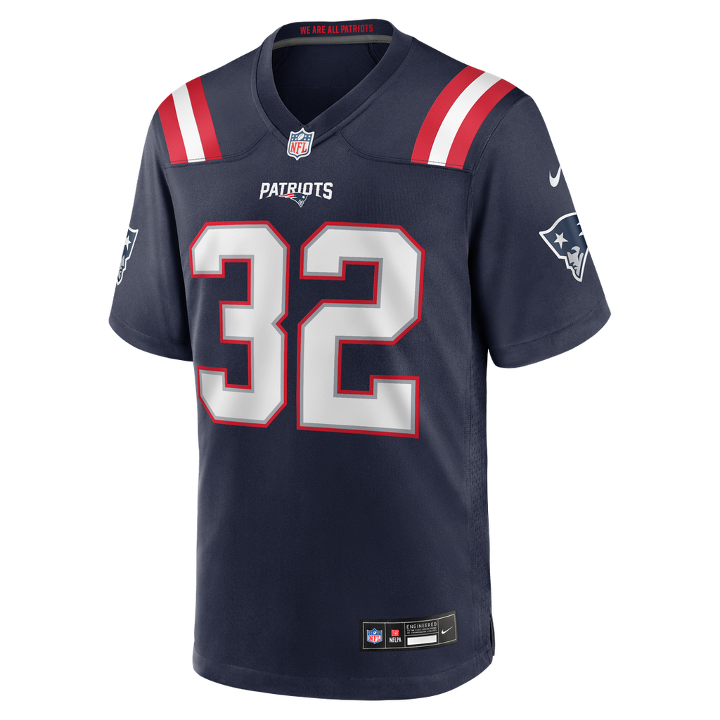 New England Patriots TreVeyon Henderson Nike Navy 2025 NFL product image 2