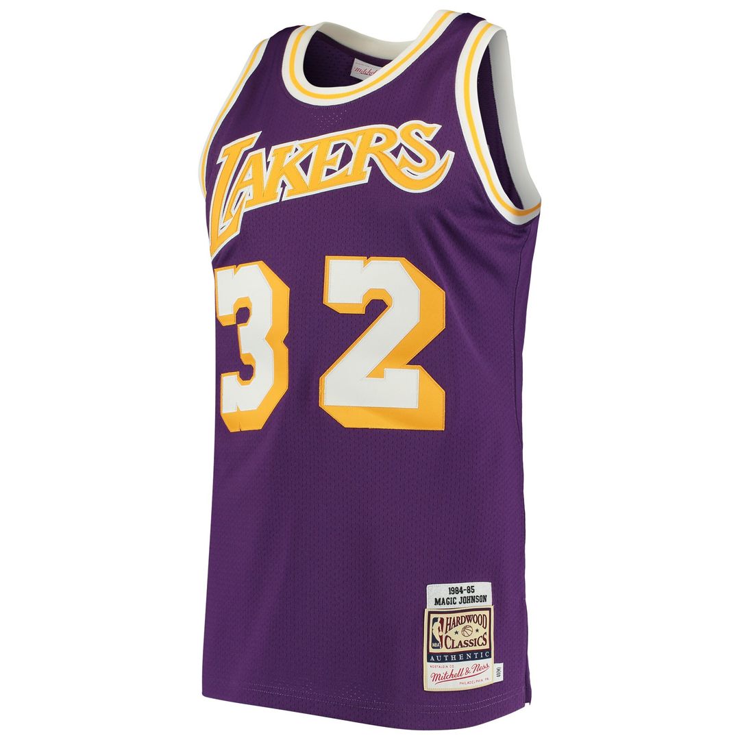 Los Angeles Lakers Magic Johnson Mitchell & Ness 1984/85 product image 8