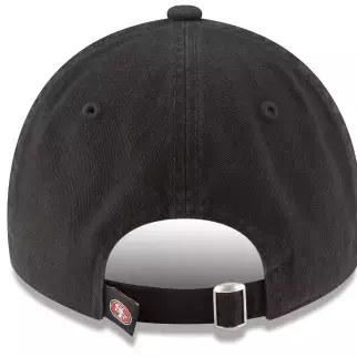 New Era San Francisco 49ers Core Classic 9TWENTY Adjustable Hat - Black product image 4, provided for visual reference and