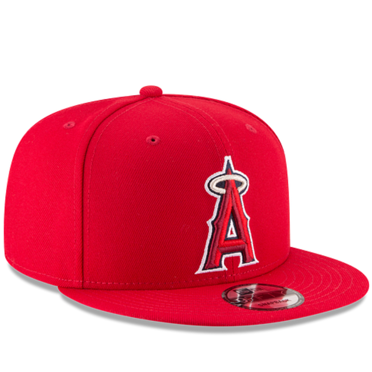 Los Angeles Angels OTC MLB Basic 9Fifty Snapback-Red product image 3, provided for visual reference and product detail review