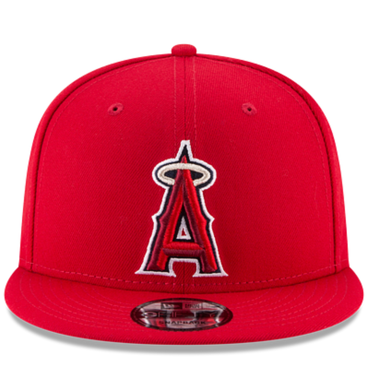 Los Angeles Angels OTC MLB Basic 9Fifty Snapback-Red product image 2, provided for visual reference and product detail review