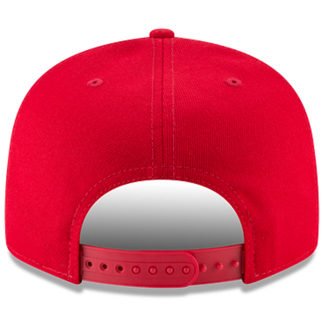 Los Angeles Angels OTC MLB Basic 9Fifty Snapback-Red product image 4, provided for visual reference and product detail review