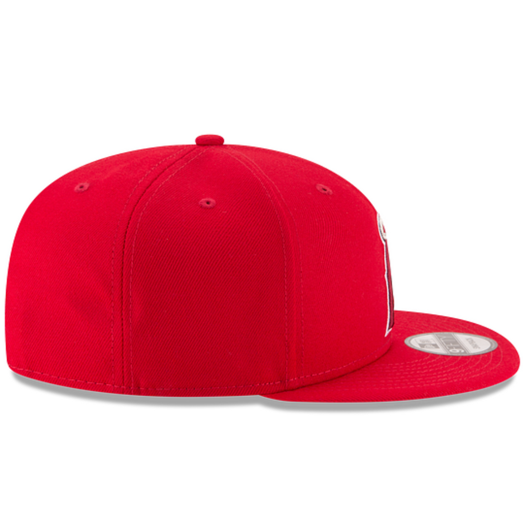 Los Angeles Angels OTC MLB Basic 9Fifty Snapback-Red product image 5, provided for visual reference and product detail review
