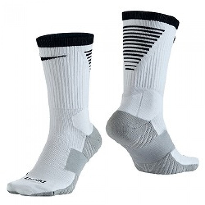 NIKE SQUAD CREW SOCKS - White - Style SX5345-100 product image 1, provided for visual reference and product detail review