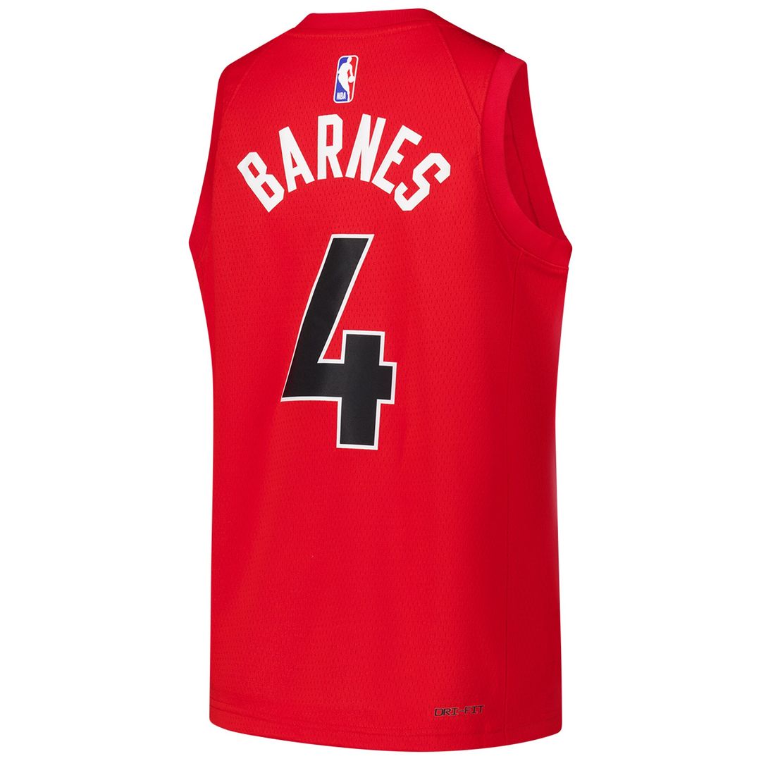 Toronto Raptors Scottie Barnes Nike Youth Swingman Jersey product image 3