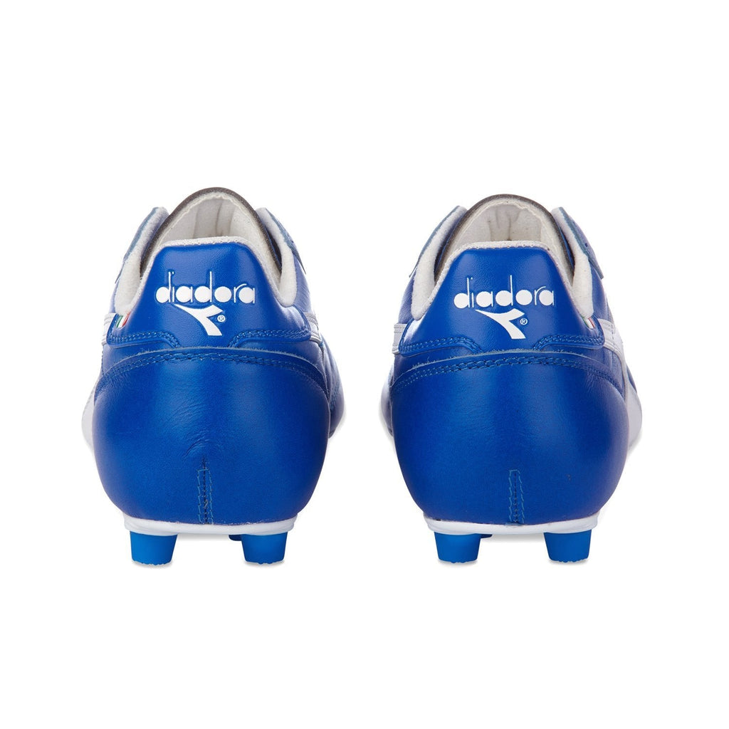 Diadora Brasil Italy LT MDPU FG - Royal/White product image 3, provided for visual reference and product detail review