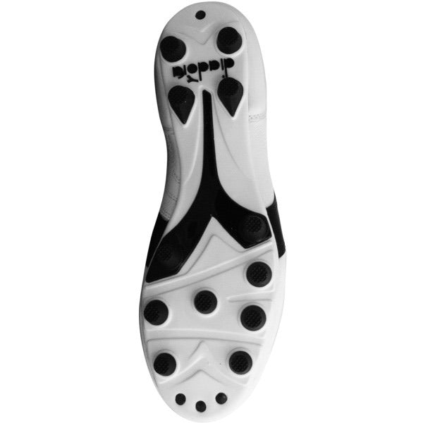 Diadora Brasil Italy LT MDPU FG - White/Black product image 2, provided for visual reference and product detail review