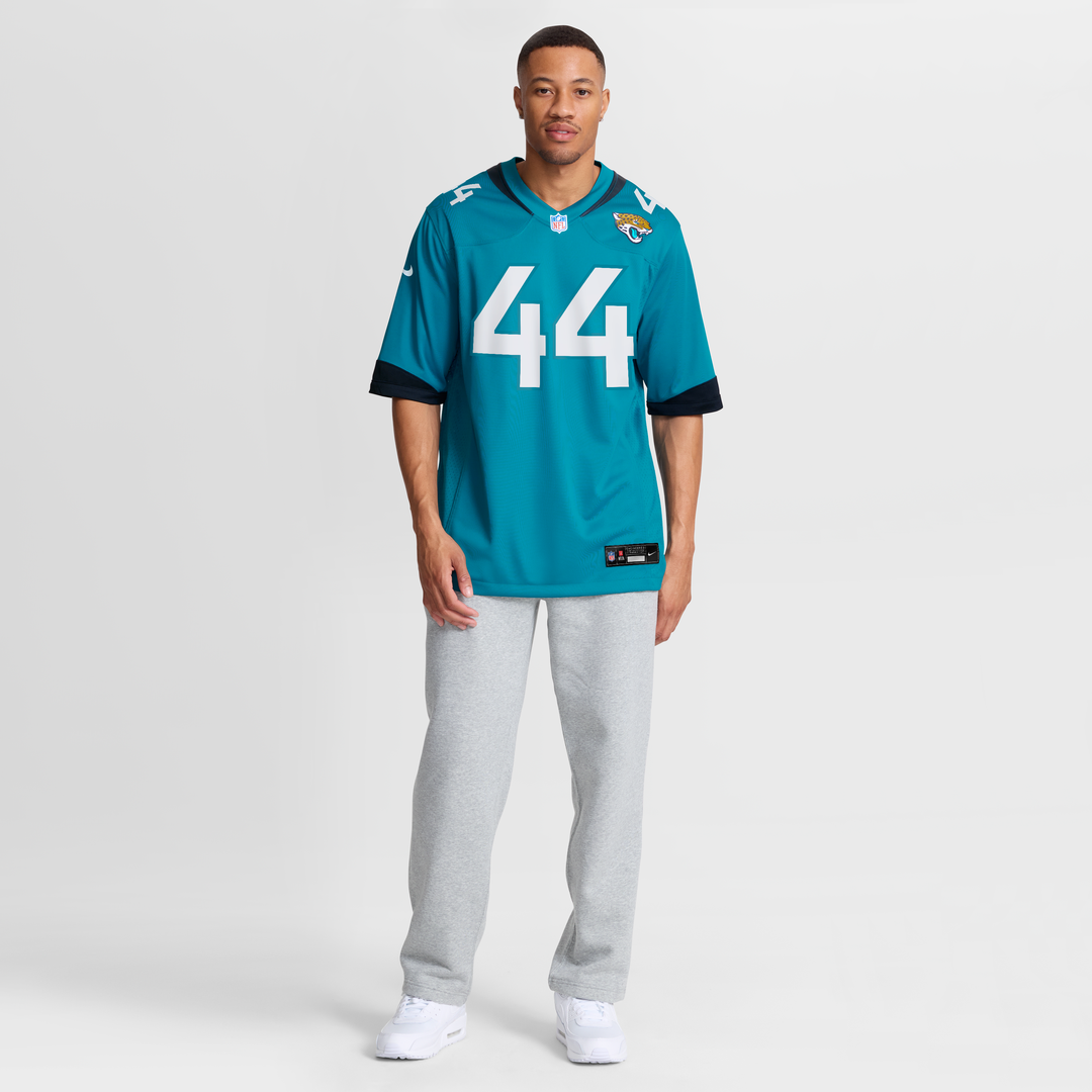 Jacksonville Jaguars Travon Walker Nike Teal Game Jersey product image 7