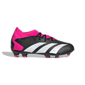 ADIDAS JR PREDATOR ACCURACY.3 FG-Core Black / Cloud White / Team Shock Pink 2 product image 1, provided for visual reference