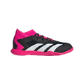 ADIDAS JR PREDATOR ACCURACY.3 IC- Core Black / Cloud White / Team Shock Pink 2 product image 1, provided for visual