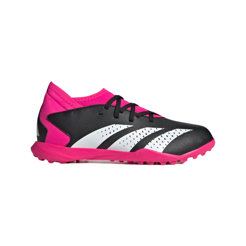 ADIDAS JR PREDATOR ACCURACY.3 TF-Core Black / Cloud White / Team Shock Pink 2 product image 4, provided for visual reference