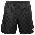 Umbro Men Checkerboard Shorts- Black product image 1, provided for visual reference and product detail review