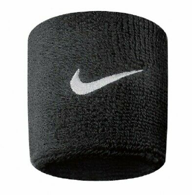 Nike Swoosh Wristbands-Black product image 1, provided for visual reference and product detail review
