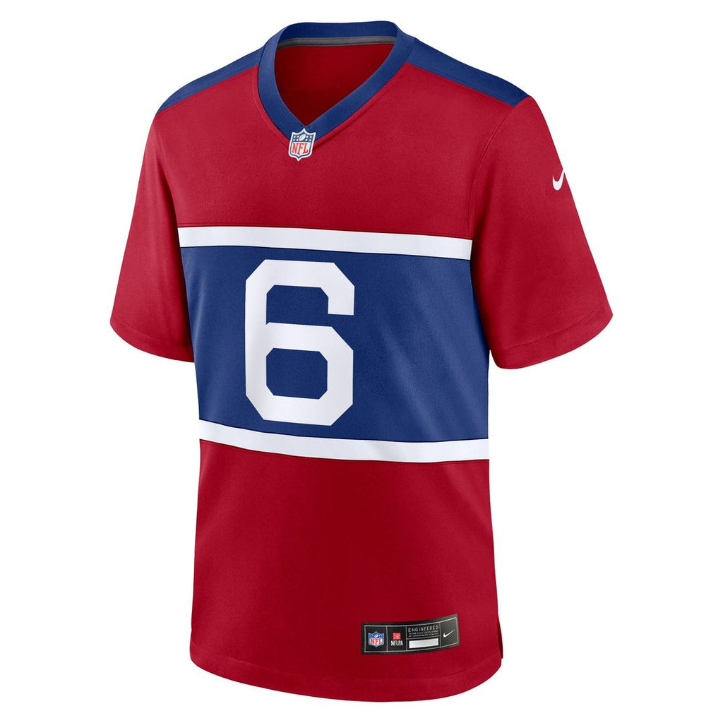New York Giants Jaxson Dart Nike Red Alternate Century Game product image 2