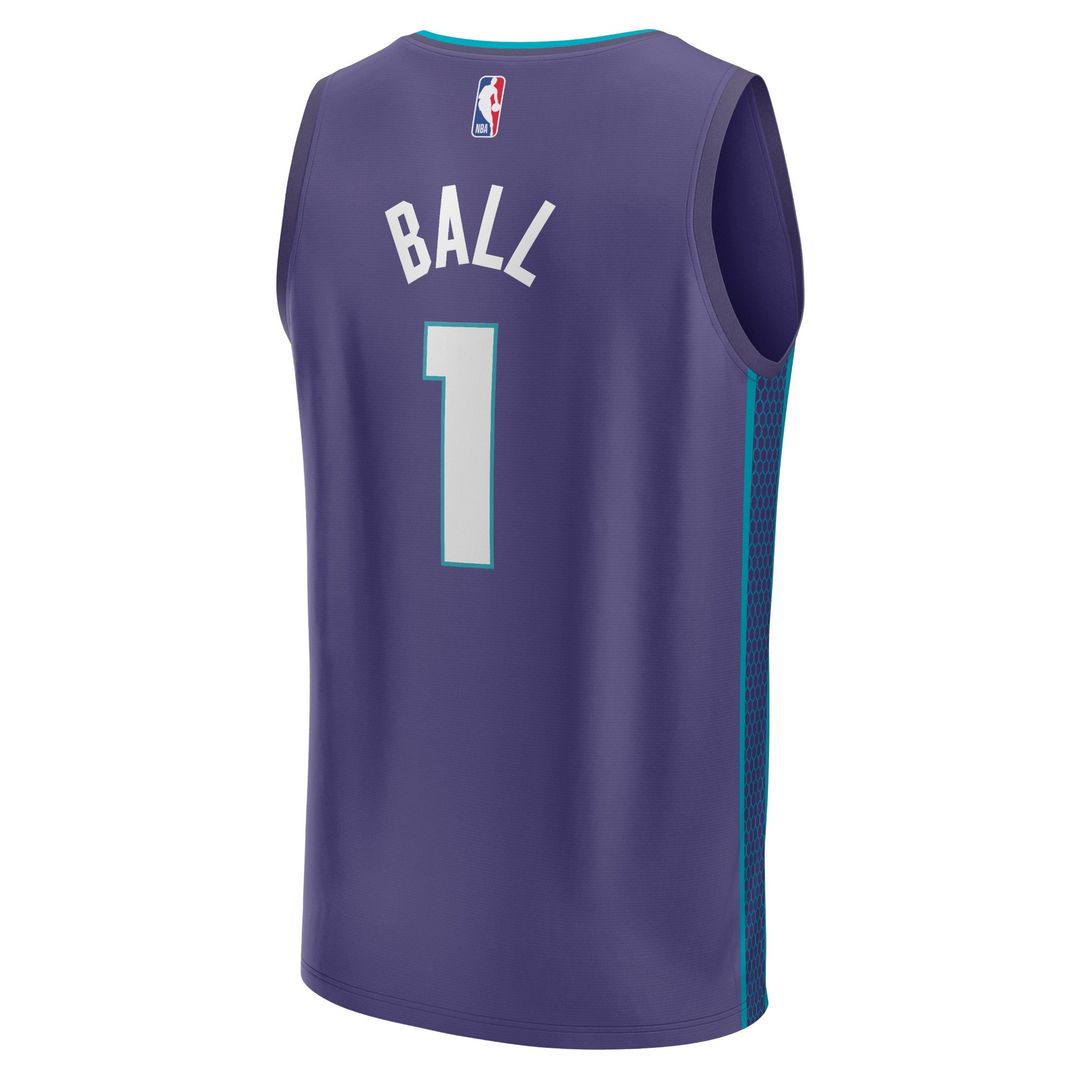 Charlotte Hornets LaMelo Ball Fanatics Fast Break Replica product image 3