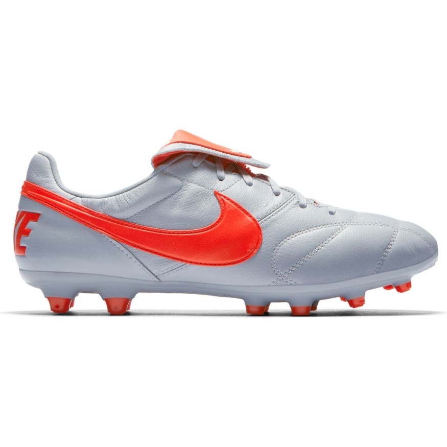 Nike Premier Ii Fg-Wolf Grey/Crimson product image 1, provided for visual reference and product detail review